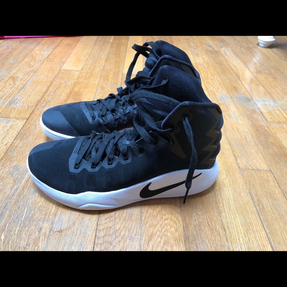 Bundle of Nike basketball shoes and Sperry shoes